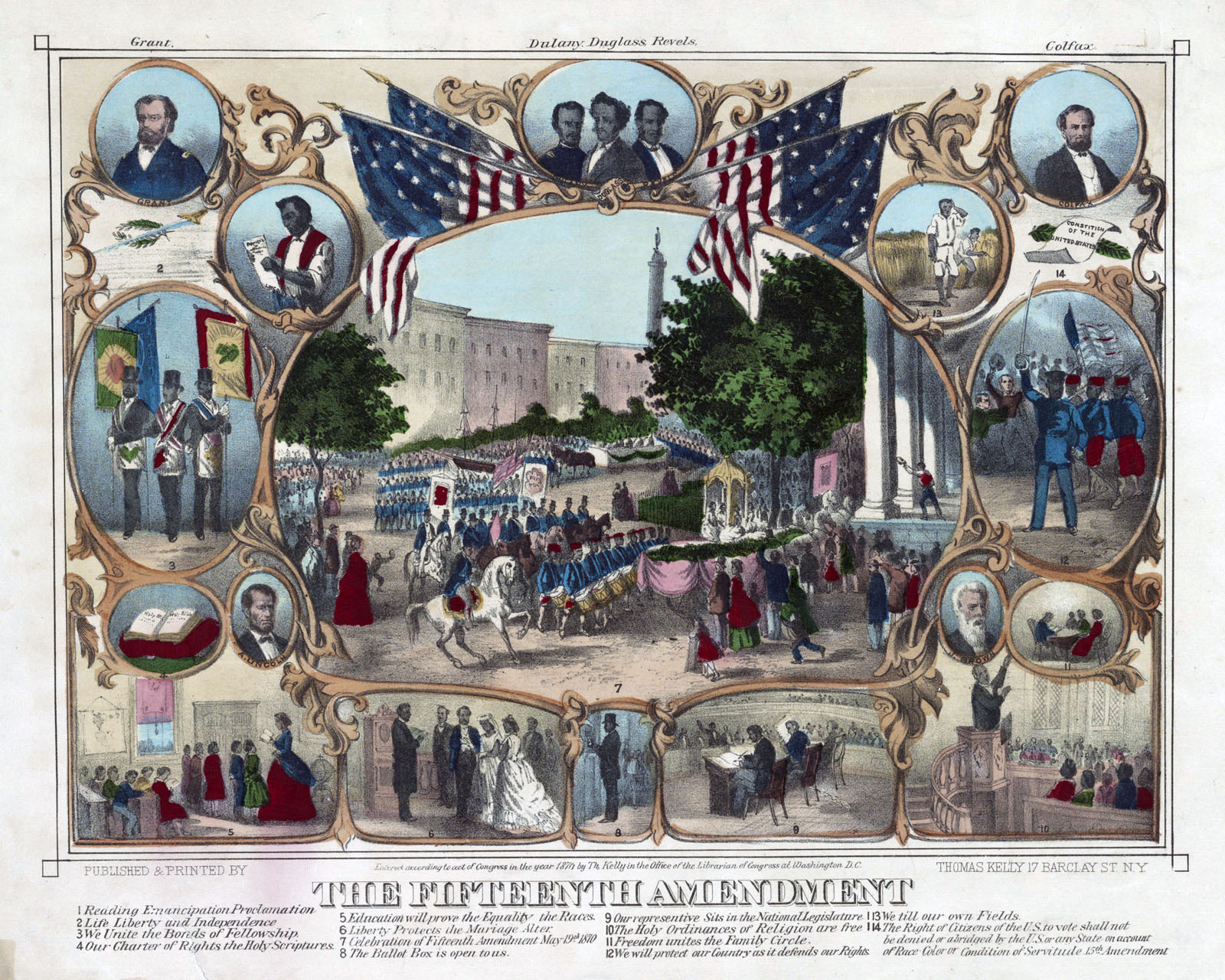The Fifteenth Amendment from the Library of Congress